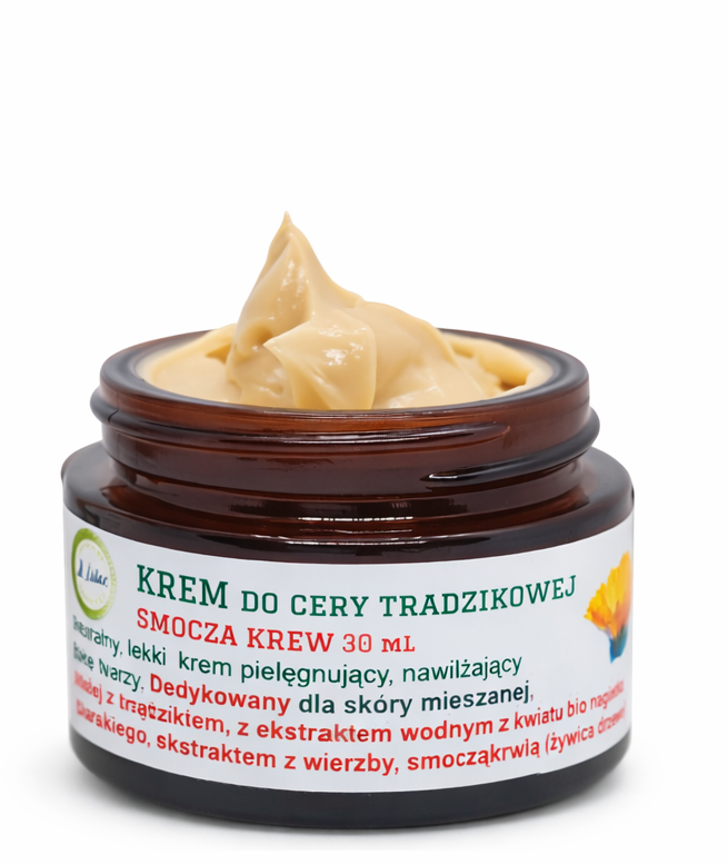 lilac natural cosmetics krem cera tardzikowa smocza krew 30 ml 2