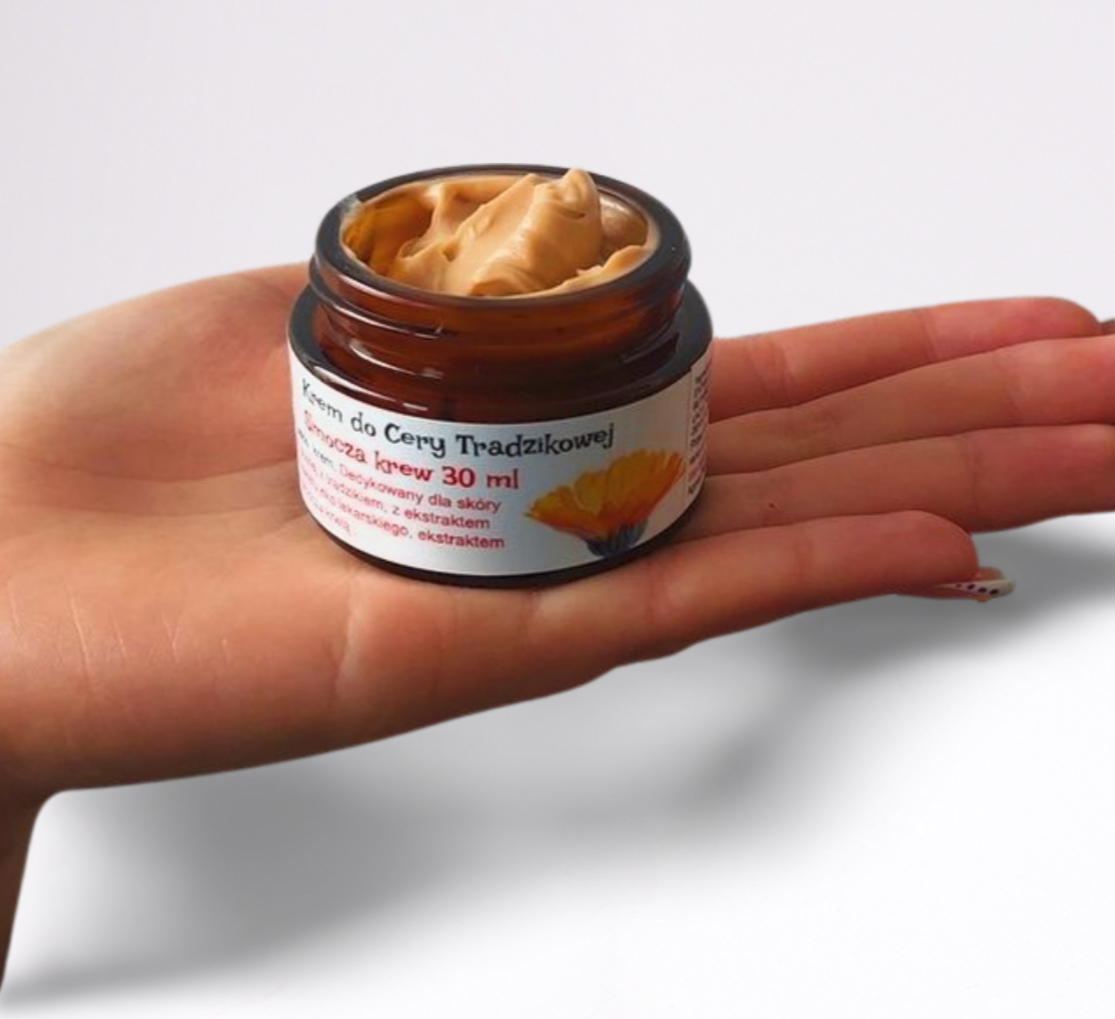 krem cera tradzikowa smocza krew lilac natural cosmetics 1
