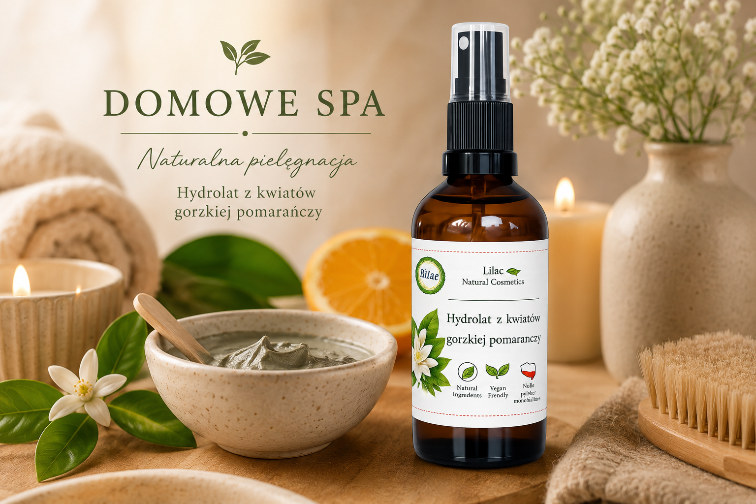 hydrolat pomrancz lilac natural cosmetics